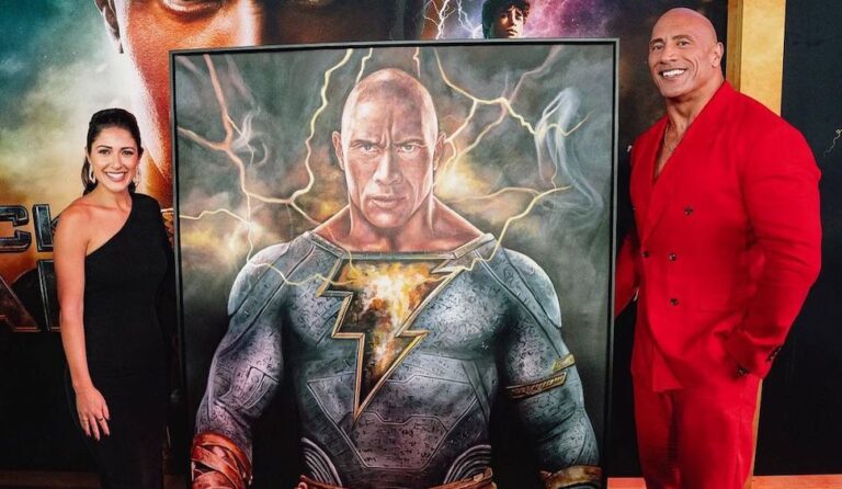 Aussie artists and The Rock