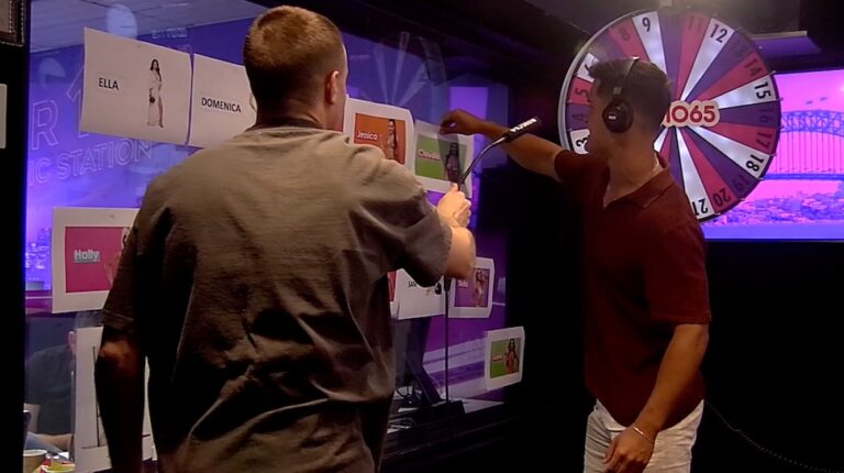MAFS Al at the radio station