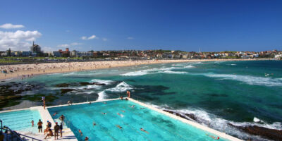 Bondi Beach from Icebergs