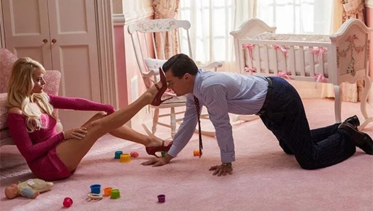 Margot Robbie and Leo