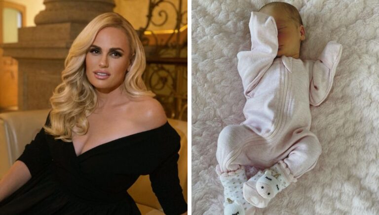 Rebel Wilson and her baby