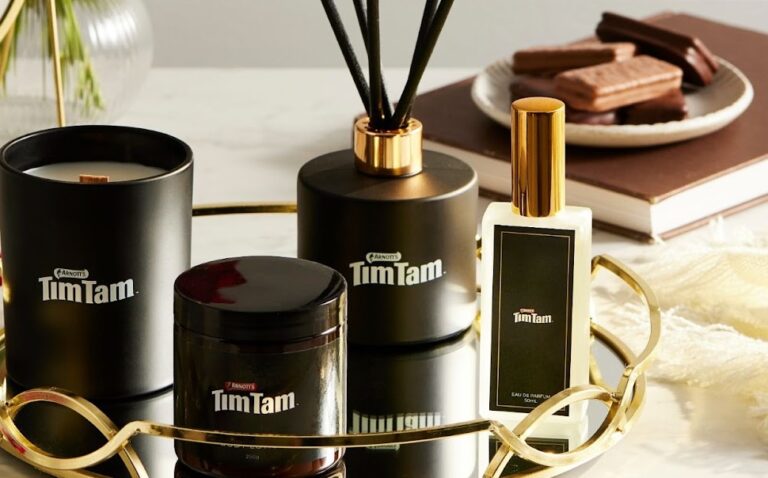 Tim Tam perfume and candles are back just in time for Christmas