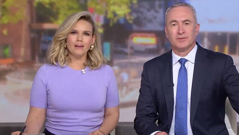 Sunrise hosts Mark and Edwina were not impressed by the "cruel" TikTok prank