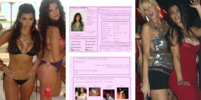 Kim Kardashian's MySpace profile