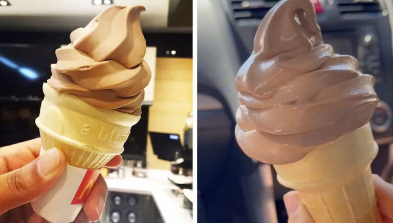 Maccas has chocolate soft serve