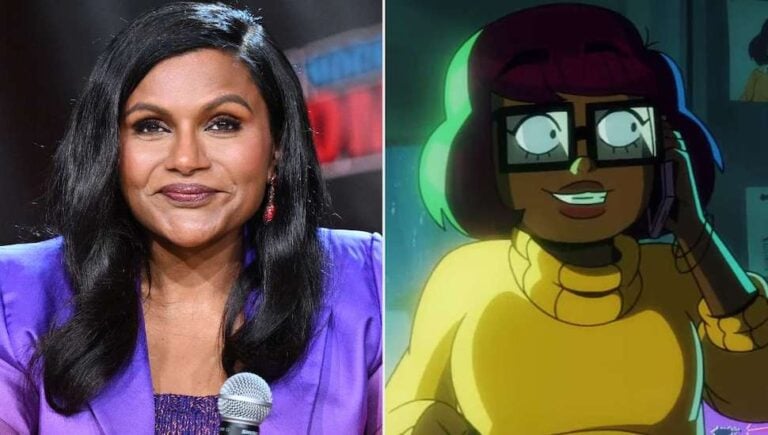 Mindy Kaling as Velma in Scooby Doo