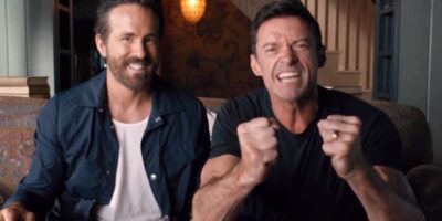 Ryan Reynolds and Hugh Jackman