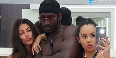 Tak, Jess and Claudia from Love Island