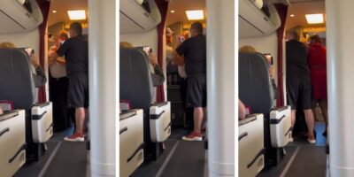 A man is kicked off a Virgin flight by the pilot