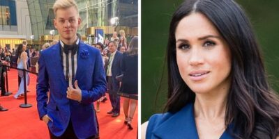 Joel Creasey and Meghan Markle