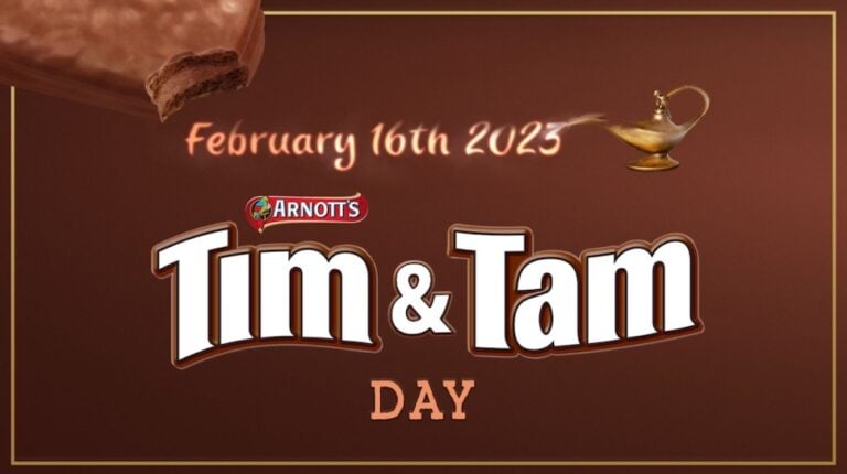 get a Tim Tam for free