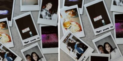 Fuji instax polaroid images