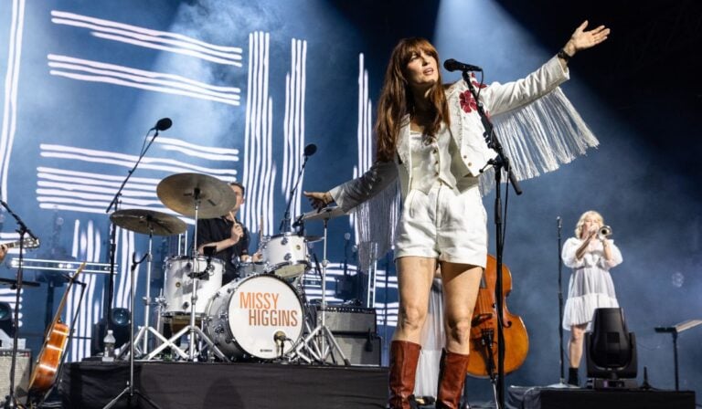 Missy Higgins performs at Sidney Myer Music Bowl