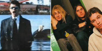 Silverchair, and a screenshot of the 'Recovery' special on the band from the '90s