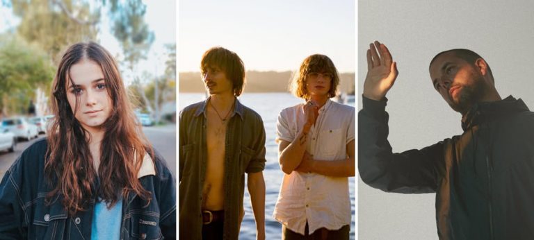 Australian artists Ruby Fields, Lime Cordiale and Jack Grace