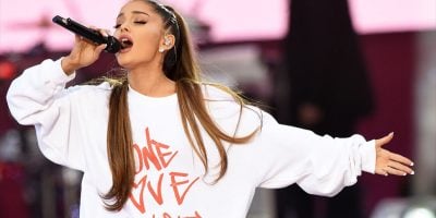 Ariana Grande performing live