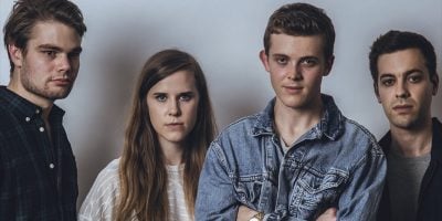 All four members of Brisbane band Cub Sport