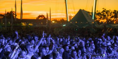 The moshpit at Vanfest