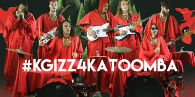 King Gizzard with the hashtag '#kgizz4katoomba'