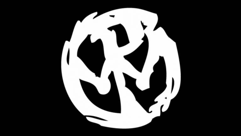 pennywise logo black and white 90s era