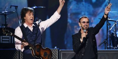 Paul McCartney and Ringo Starr