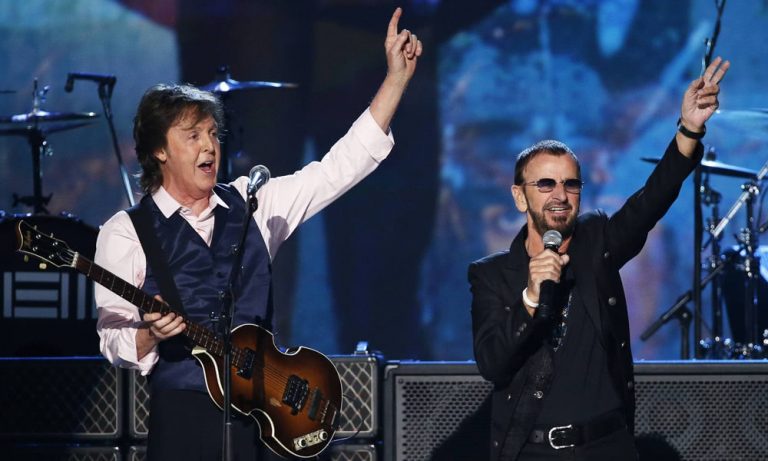 Paul McCartney and Ringo Starr