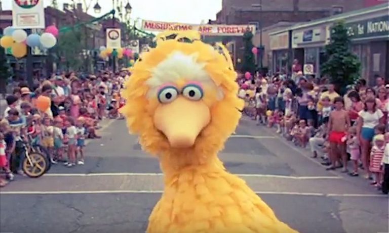 Big Bird from Sesame Street