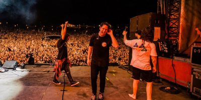 Violent Soho onstage, shot by Mitch Lowe