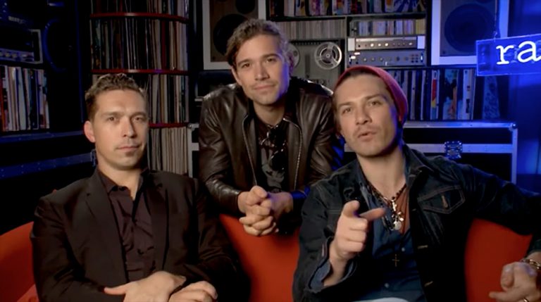 Screenshot of Hanson hosting 'Rage'