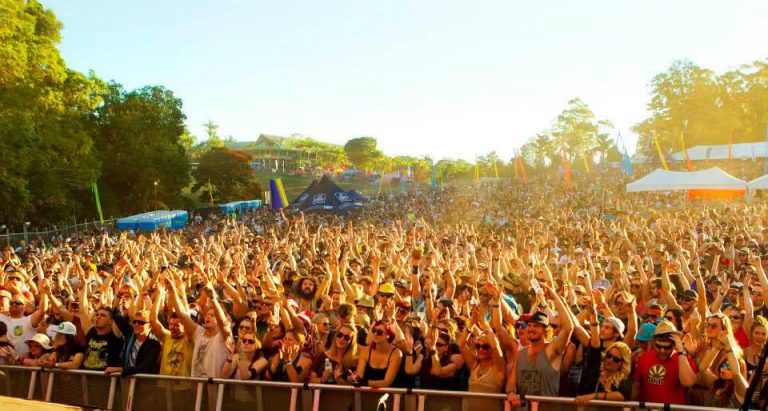 big pineapple festival crowd