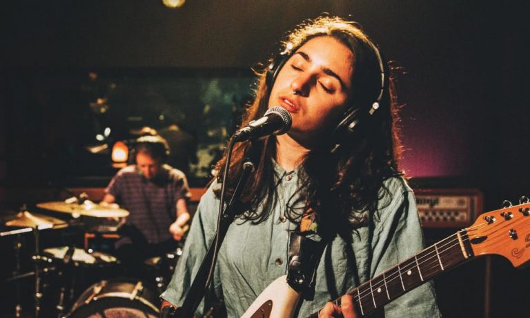 Georgia Maq of Camp Cope plays live