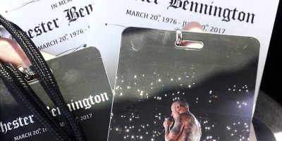 Chester Bennington memorial items