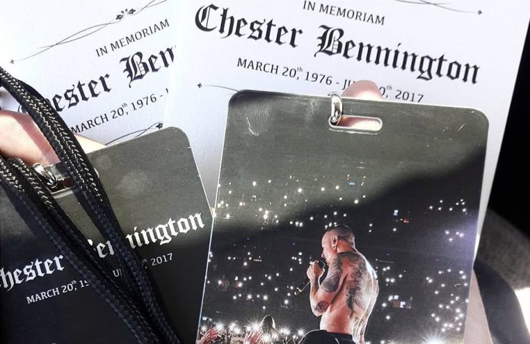 Chester Bennington memorial items