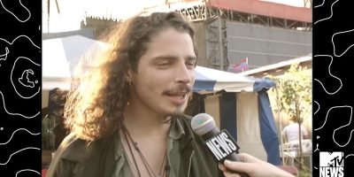 Soundgarden's Chris Cornell interviewed on MTV