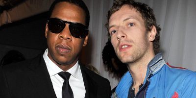 Jay-Z and Chris Martin
