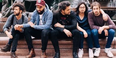 All five members of Sydney rock heroes Gang Of Youths
