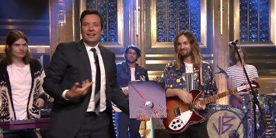 Jimmy Fallon and Tame Impala