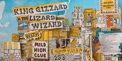 The album art for King Gizzard's 'Sketches of East Brunswick'