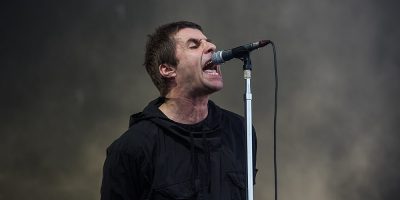 Liam Gallagher onstage