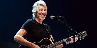 Ex-Pink Floyd frontman Roger Waters performing live