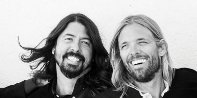 Dave Grohl and Taylor Hawkins