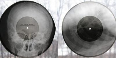 Soviet vinyl made out of x-rays