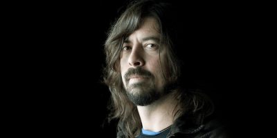 Dave Grohl in spotlight