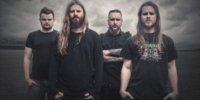 All four members of Polish death metal band Decapitated
