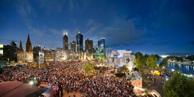 Federation Square in Melbourne