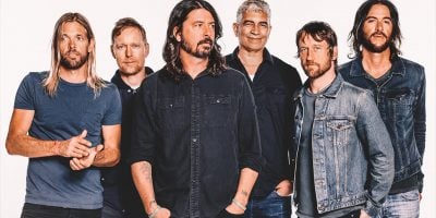All 6 members of legendary US rock band the Foo Fighters