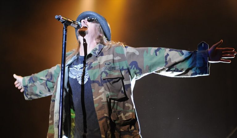 US musician, and senate hopeful, Kid Rock