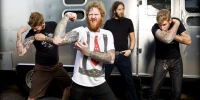 Members of US hard-rock act Mastodon