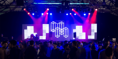 Image of an audience at an event at Melbourne Music Week