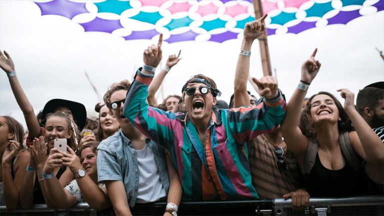 Image of the crowd at Mountain Sounds Festival